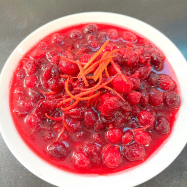 cranberry sauce