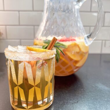 apple cider sangria